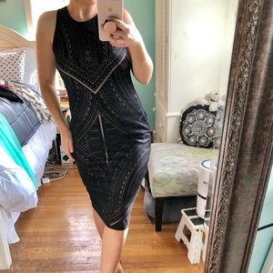 Mossimo Supply Co. Black Midi Dress